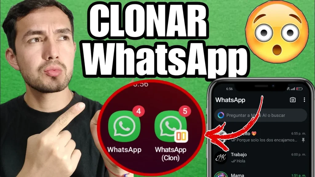 Clonar una Cuenta de WhatsApp en Dos Dispositivos